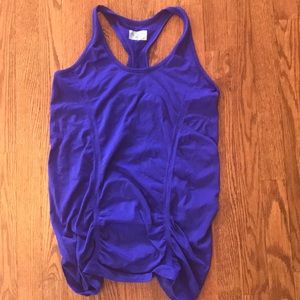 Athleta fast track racerback tank purple size m
